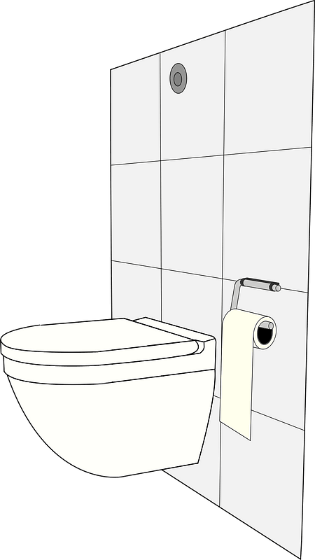 Modern Toilet klipart