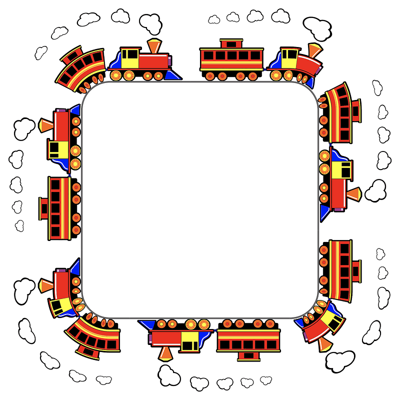 Train Frame clipart