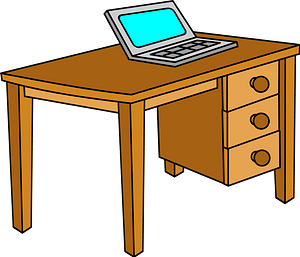 Lehrertisch ClipArt