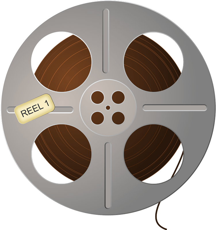 Film Tape Reel clipart. Free download transparent .PNG Creazilla