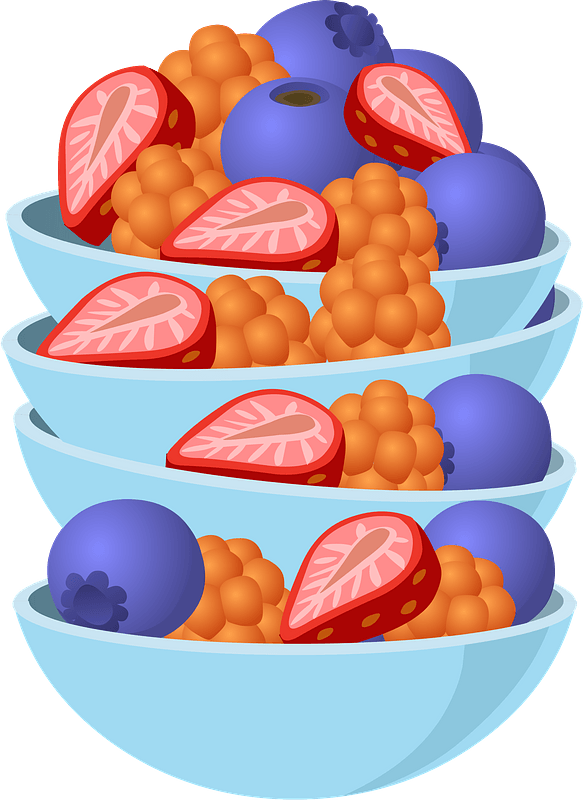 Berry Bowl 剪贴画