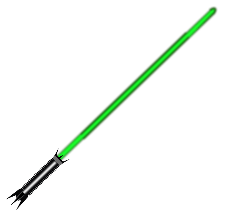 Green Lightsaber clipart. Free download transparent .PNG Creazilla