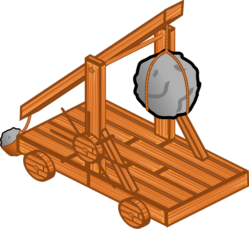 Catapult clipart. Free download transparent .PNG | Creazilla
