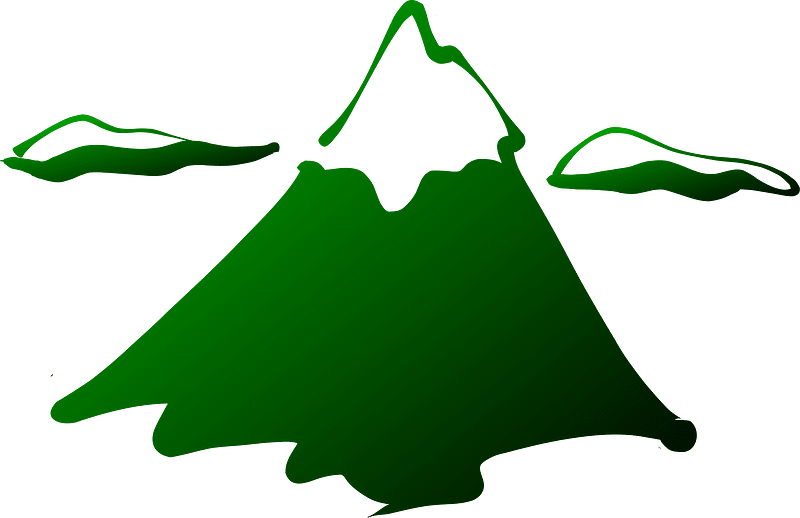 Montaña clipart. Dibujos animados descargar gratis. | Creazilla