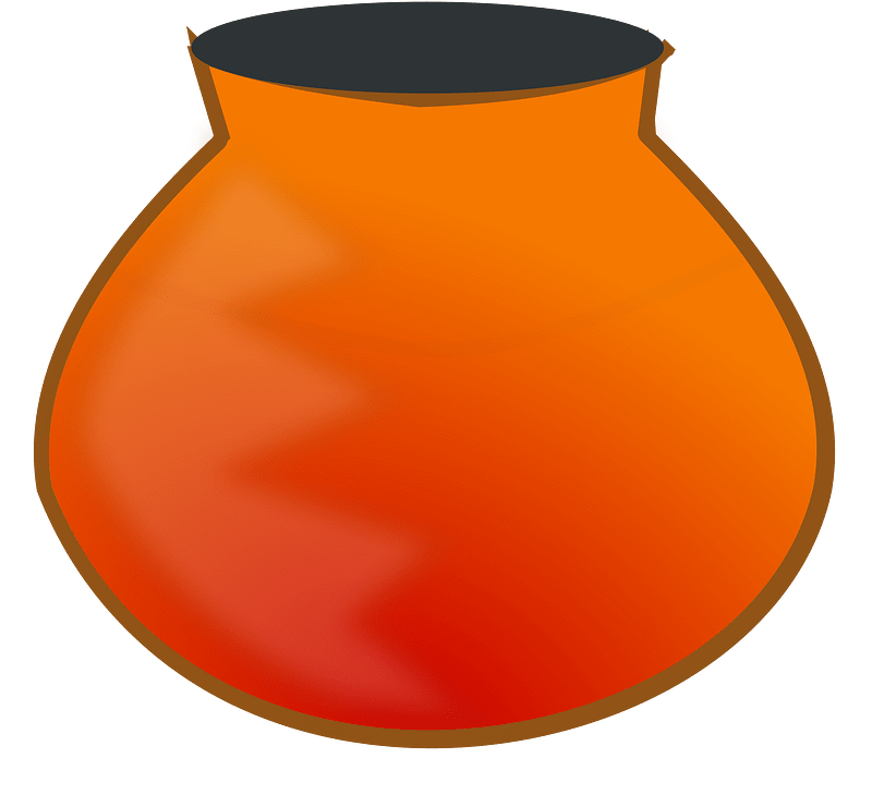 Clay Water Pot Clipart