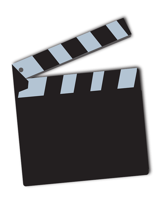 Clapperboard clipart. Free download transparent .PNG | Creazilla