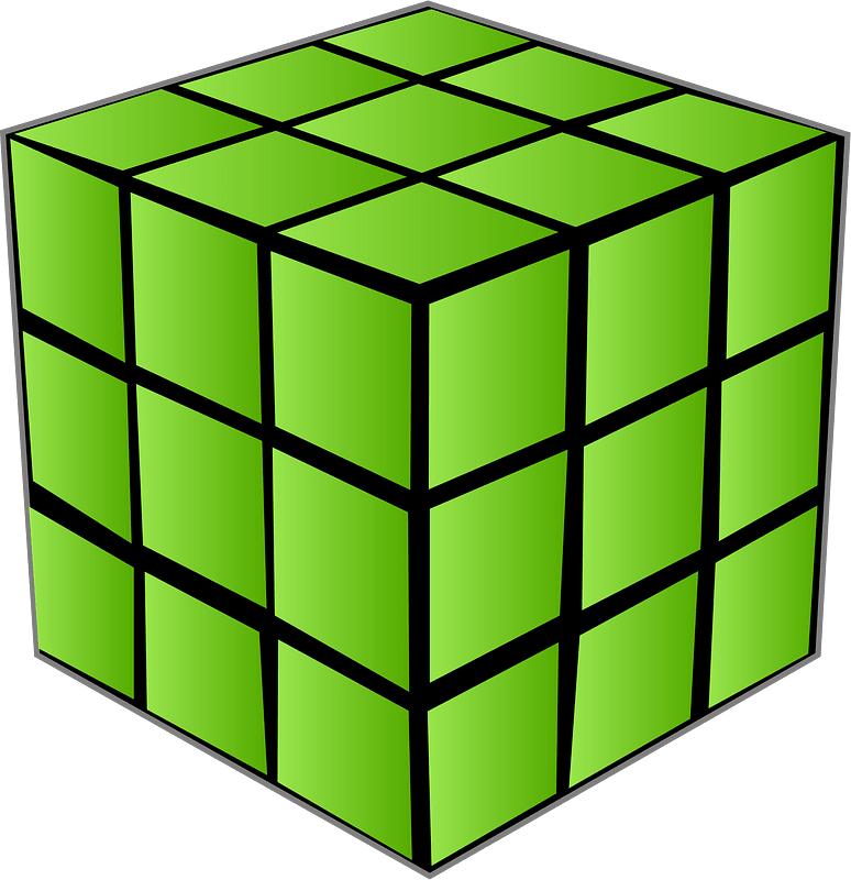 Cube clipart. Free download transparent .PNG Creazilla
