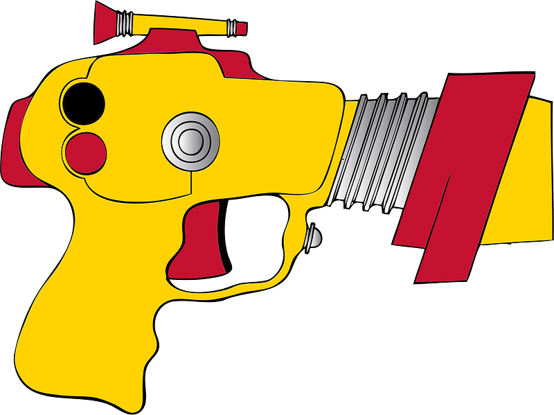 Toy gun clipart