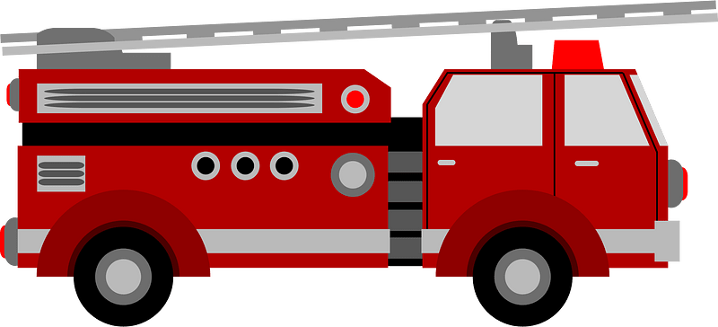 消防車 clipart