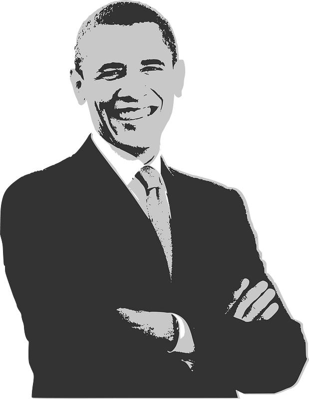 Obama clipart. Free download transparent .PNG | Creazilla