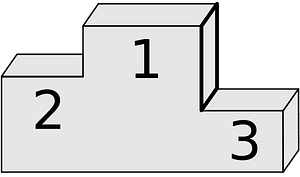 Podium for First, Second, Third Place clipart. Free download ...