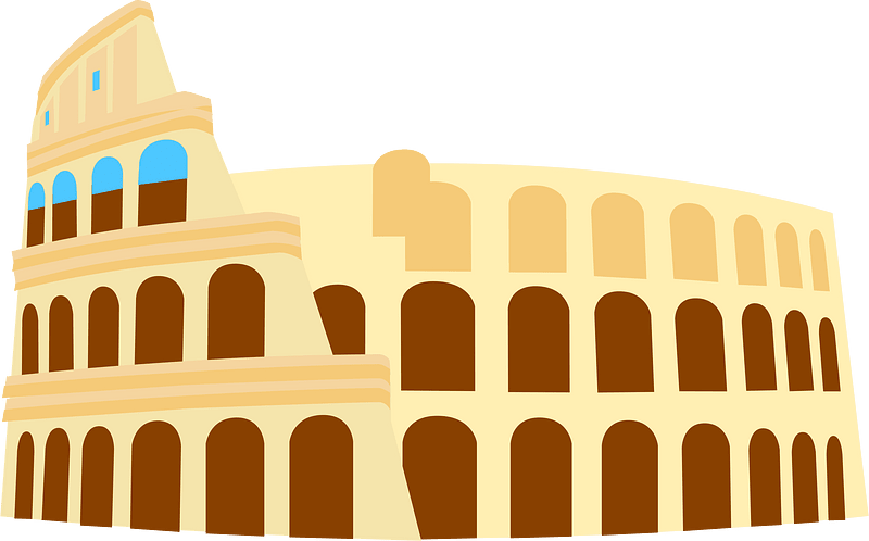 Coliseum clipart