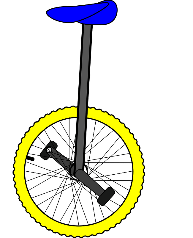 Unicycle clipart. Free download transparent .PNG Creazilla