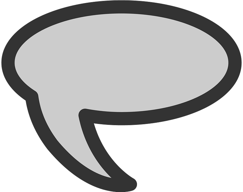 Talk bubble clipart. Free download transparent .PNG Creazilla