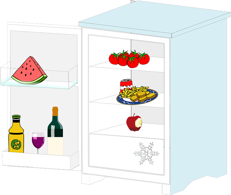 Refrigerator clipart. Free download transparent .PNG Creazilla