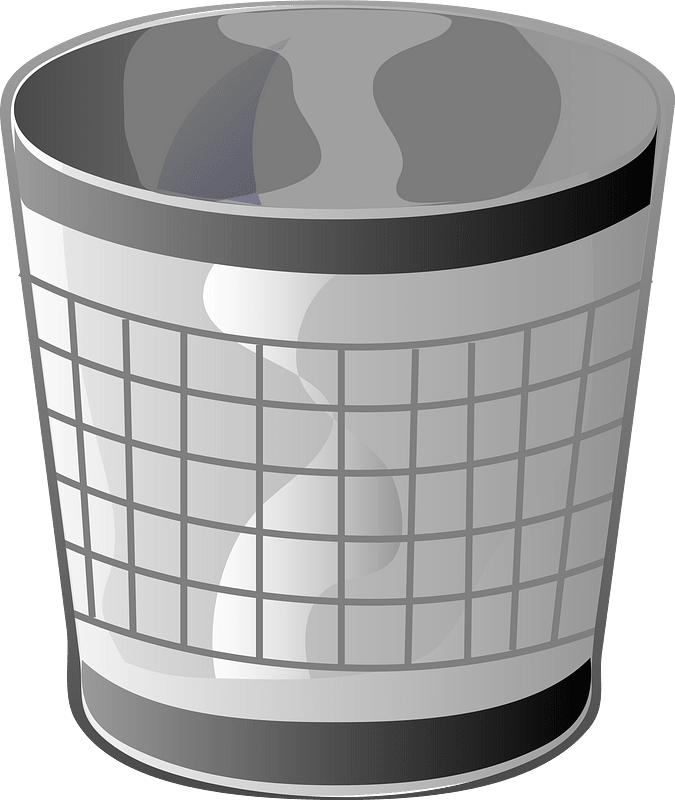Trash can clipart. Free download transparent .PNG Creazilla