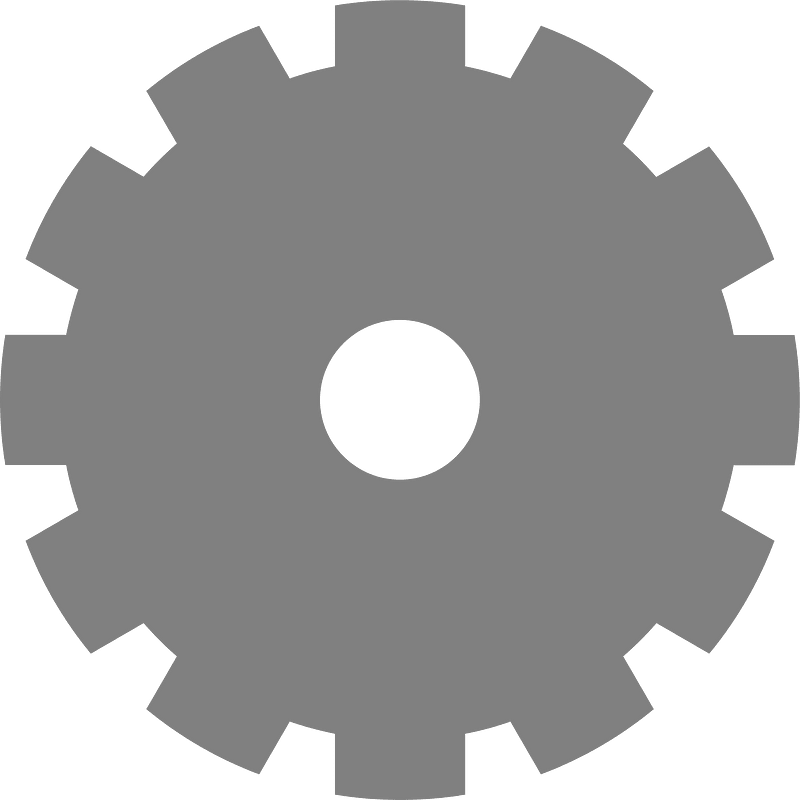 Cog clipart. Free download transparent .PNG | Creazilla