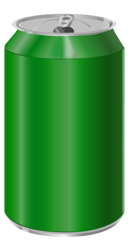 Green Soda Can clipart. Free download transparent .PNG | Creazilla