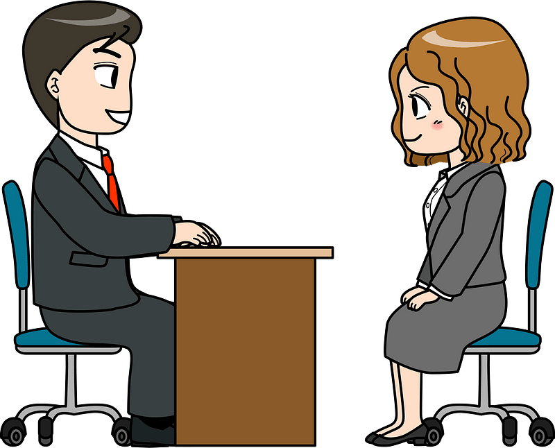 Employment Interview immagine clipart