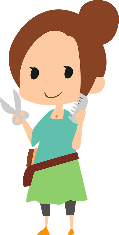 Woman Hairdresser clipart. Free download transparent .PNG | Creazilla