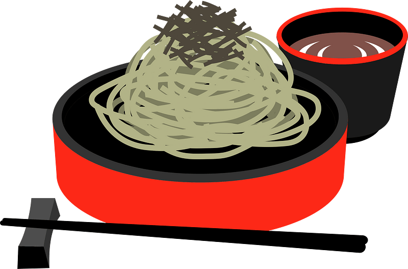 Zaru Soba Noodle Food clipart. Free download transparent .PNG Creazilla