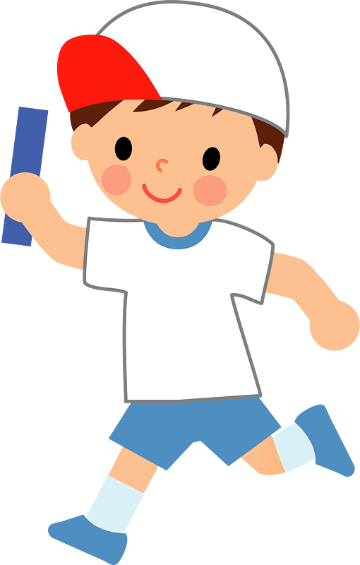 Sports Day Schoolboy Run clipart