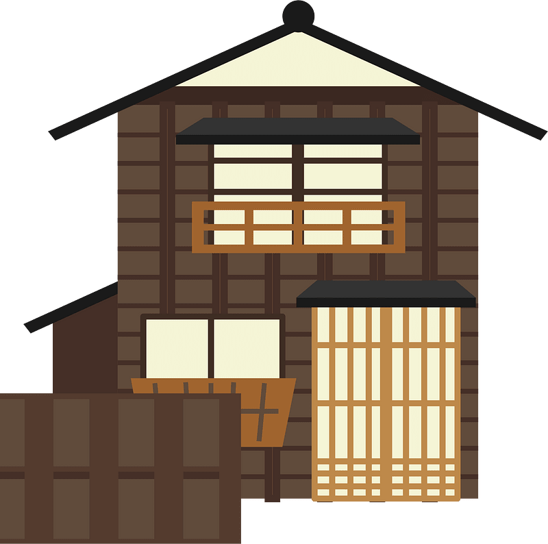 Japanese House clipart. Free download transparent .PNG Creazilla