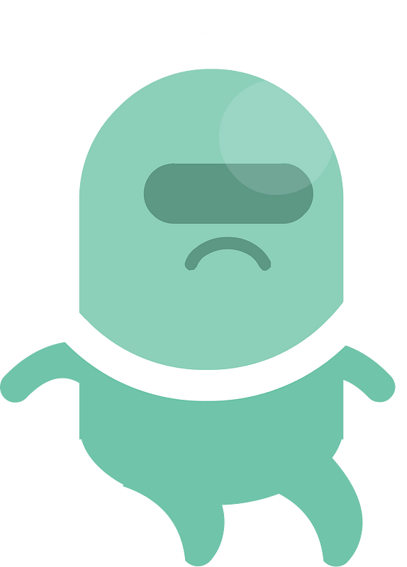 Green alien clipart. Free download transparent .PNG Creazilla