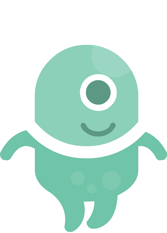 Green alien clipart. Free download transparent .PNG Creazilla
