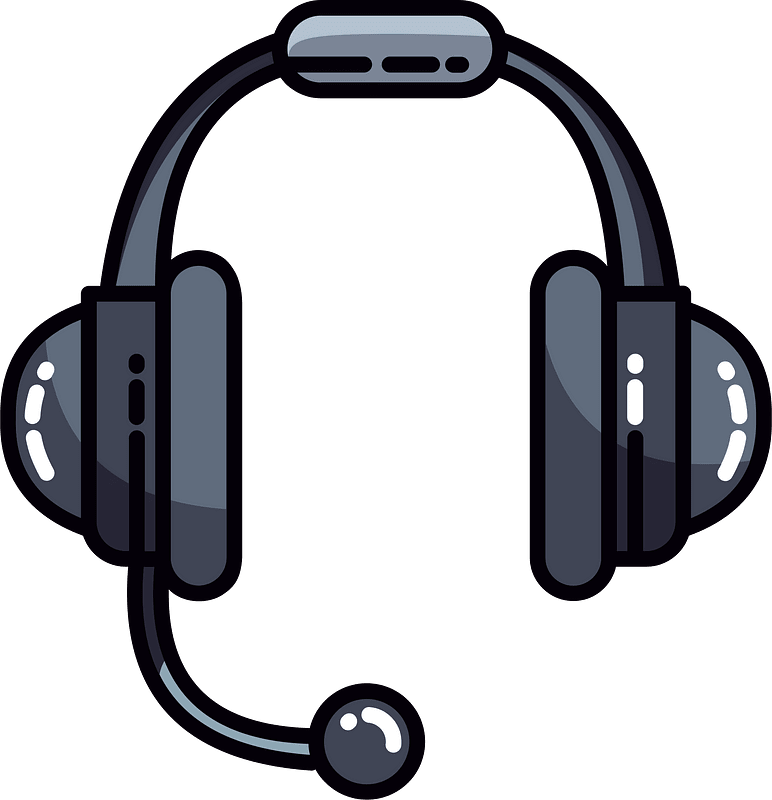 Micro-casque clipart