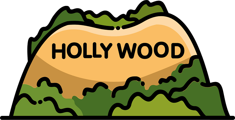 Hollywood immagine clipart