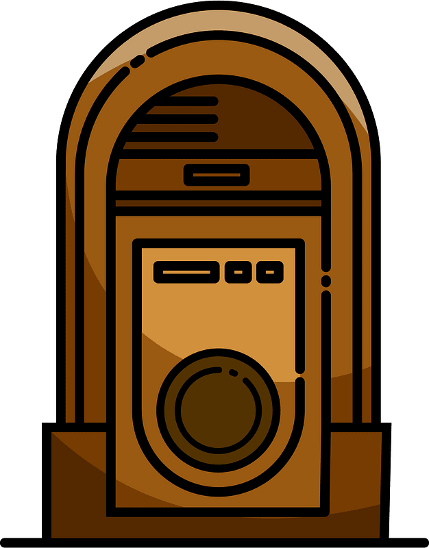 Juke-box clipart