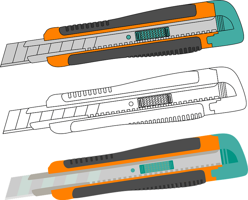 Utility Knives clipart. Free download transparent .PNG Creazilla