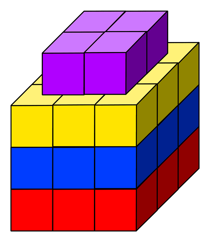 Building blocks clipart. Free download transparent .PNG Creazilla