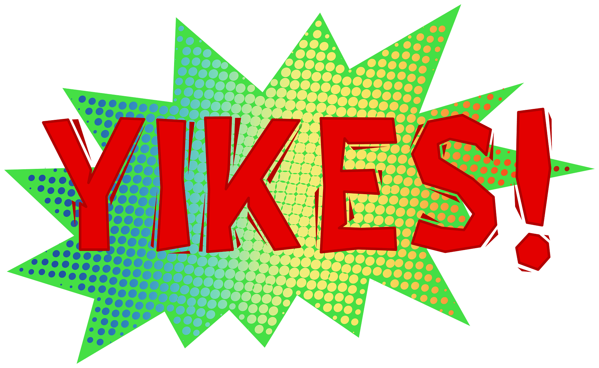 Yikes! clipart. Free download transparent .PNG Creazilla