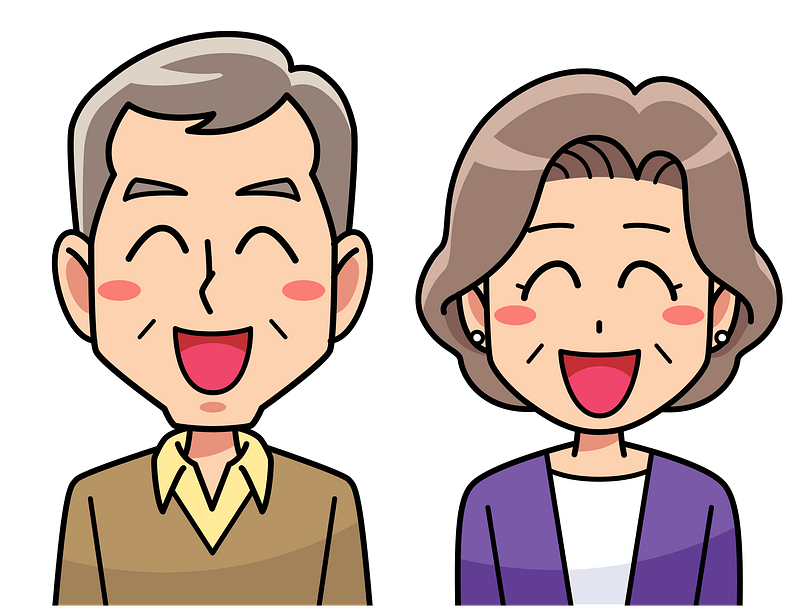 Old Couple clipart. Free download transparent .PNG Creazilla