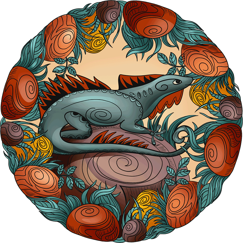 Lizard clipart