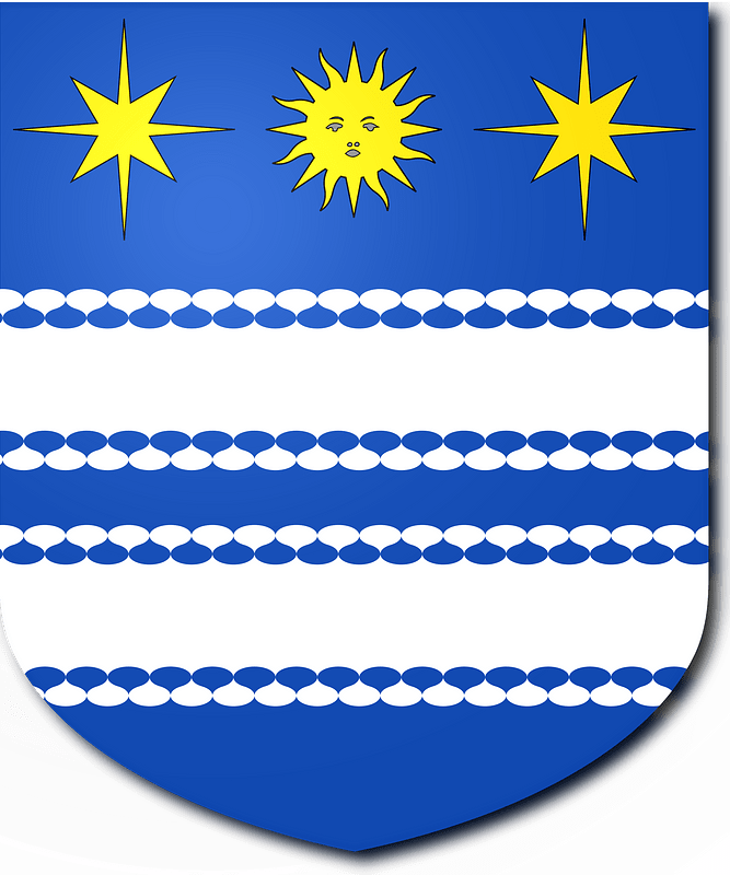 Blazon of Nicholson of Luddenham (1859) clipart. Free download