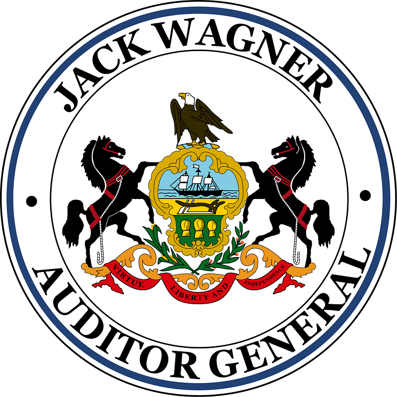 Seal of the Auditor General of Pennsylvania (Jack Wagner) clipart. Free