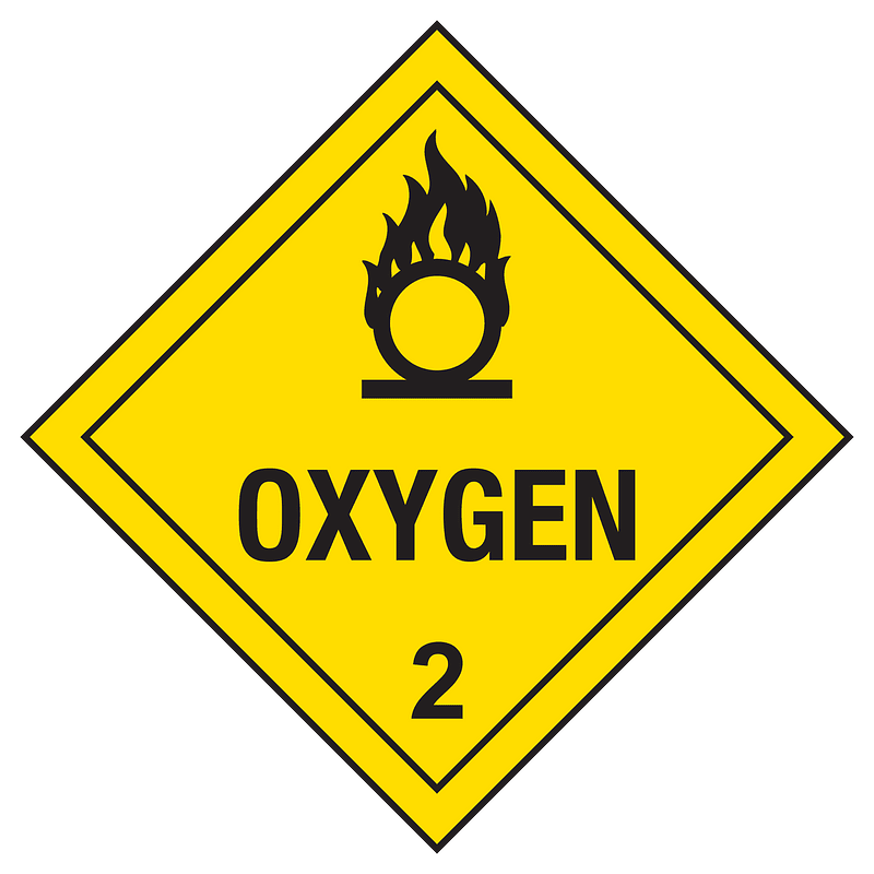 DOT hazmat class 2.2 (alt) clipart. Free download transparent .PNG