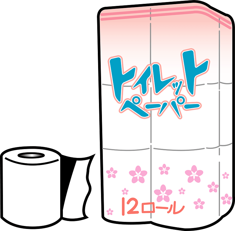 Toilettenpapier clipart