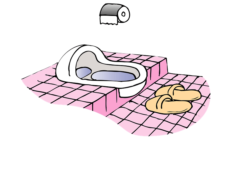 Toilette clipart