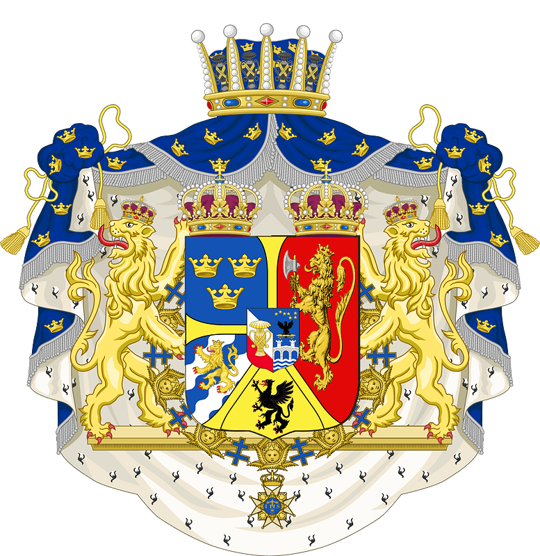 Coat of arms of Prince Wilhelm, Duke of Södermanland (18841907
