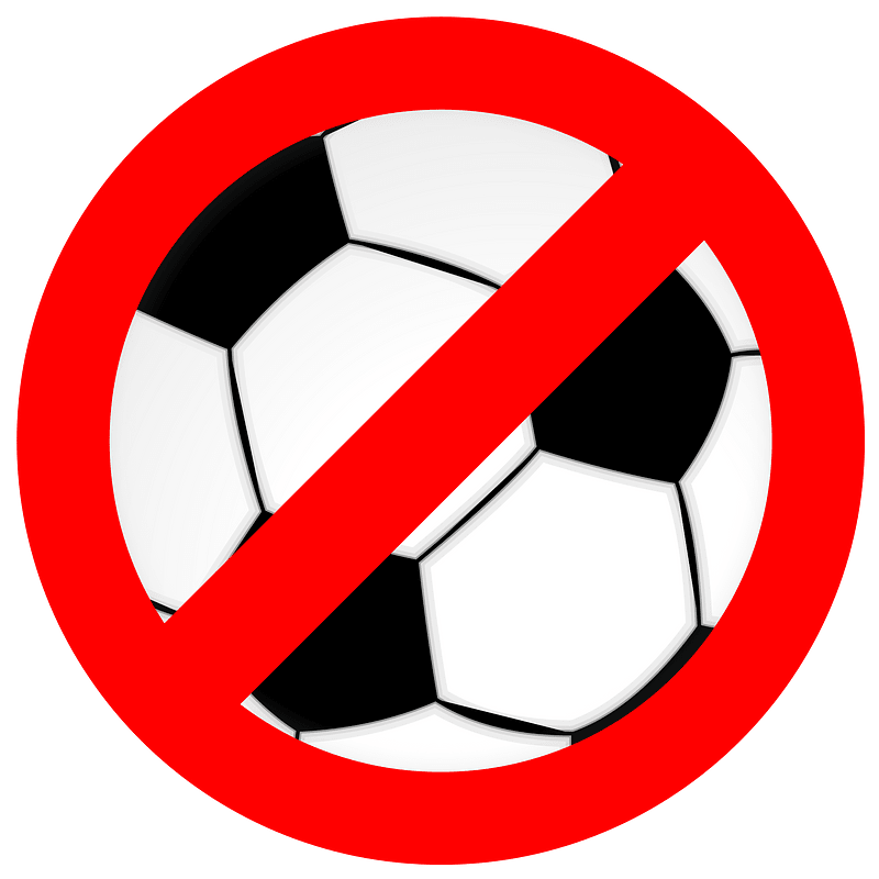 Antisoccer clipart. Free download transparent .PNG Creazilla
