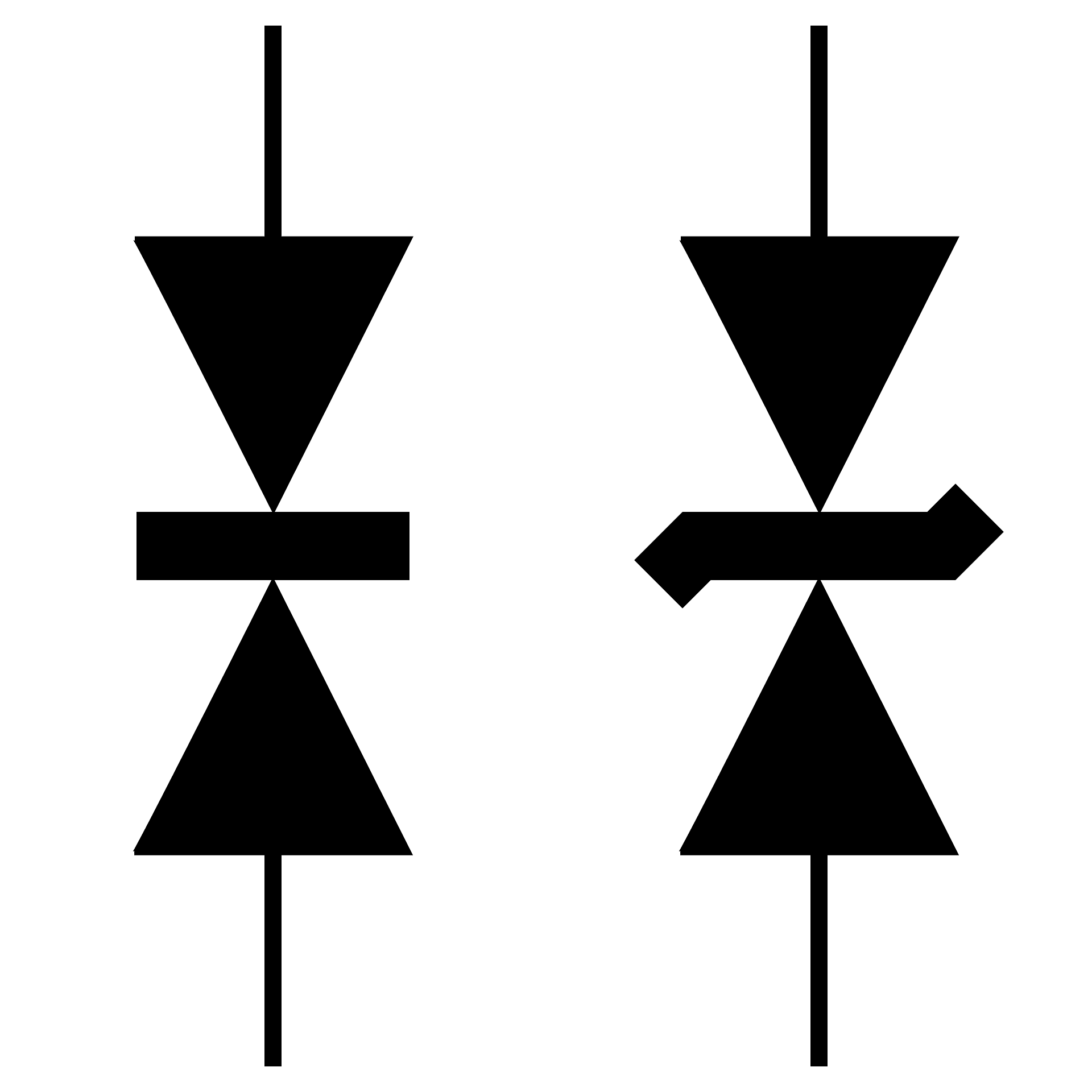 Gunn Diode Symbol