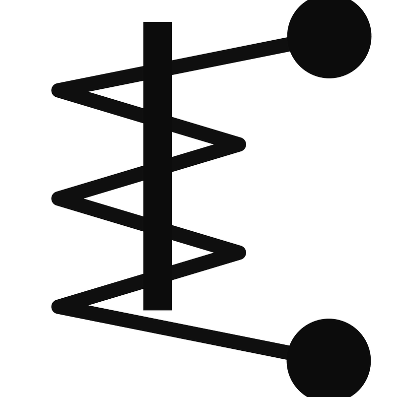 Moving Iron Instrument Symbol clipart. Free download transparent .PNG