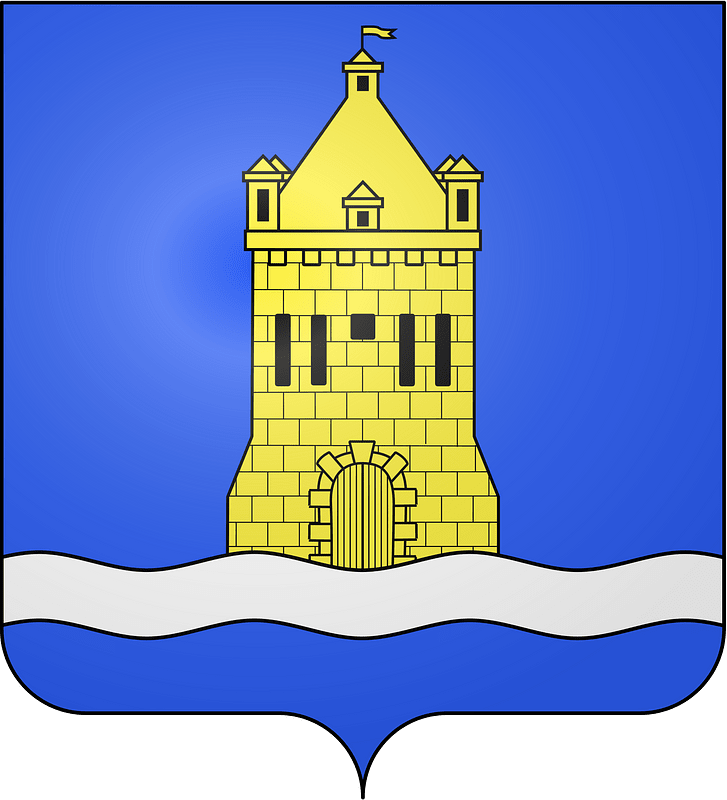 Blason de la ville de SaintApollinaire (Côted'Or) Free vector