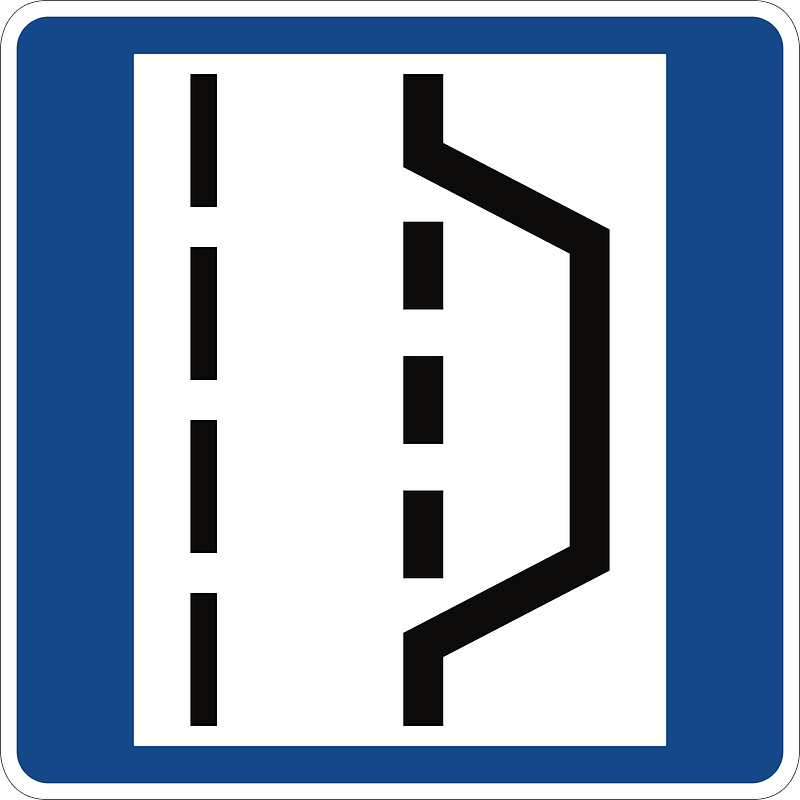 Breakdown bay (used only on highways without emergency shoulder or in