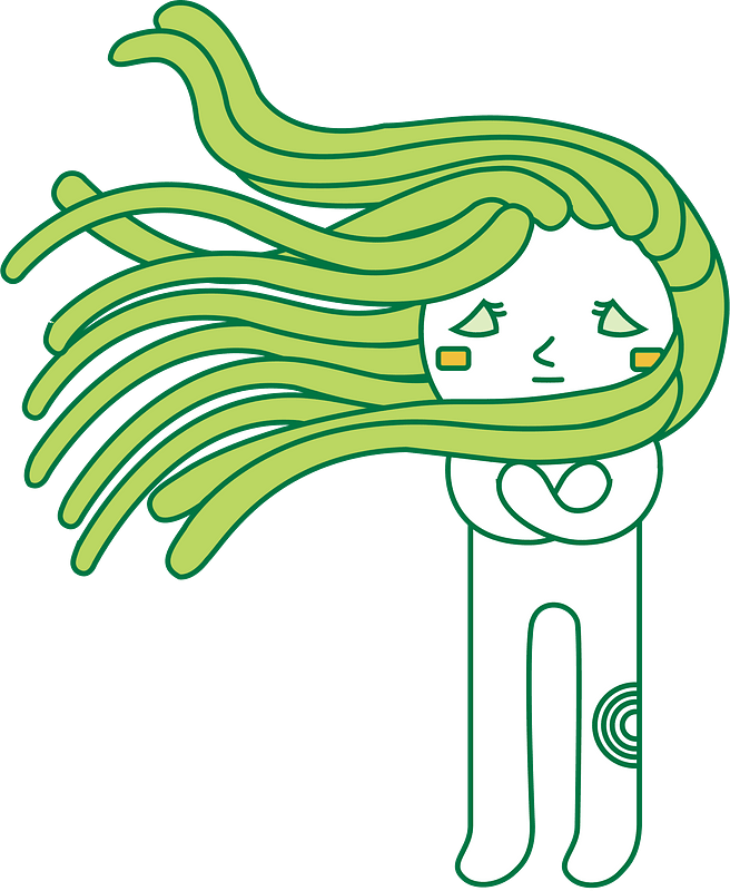 Sad girl clipart. Free download transparent .PNG Creazilla