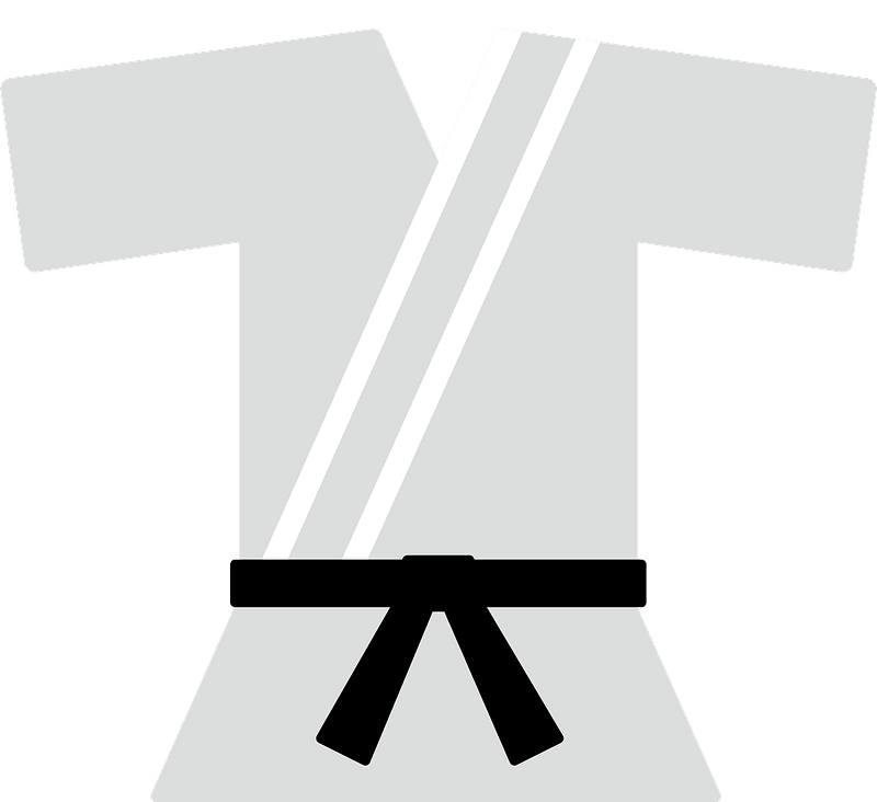 Dogi Martial Arts Uniform clipart. Free download transparent .PNG